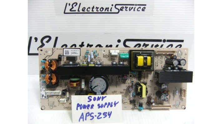 Sony  APS-254 power supply board for parts or repair.